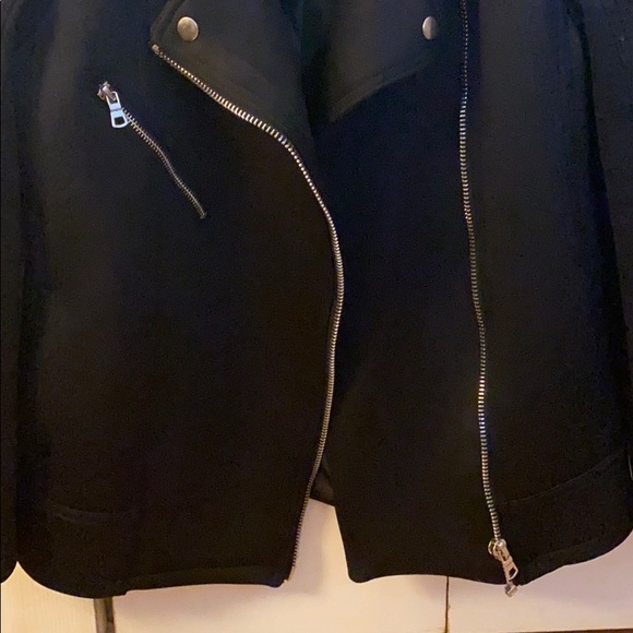 Black Moto Jacket - Picture 4 of 6